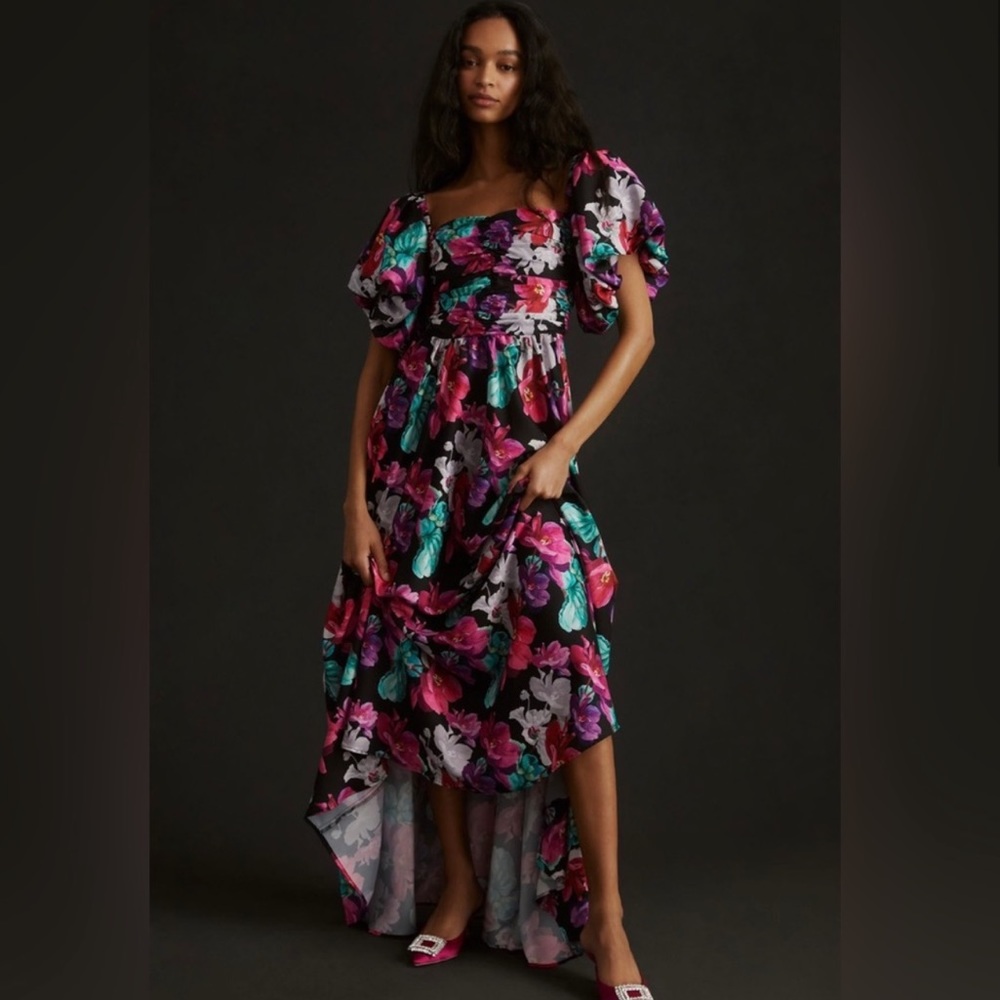 Delfi Collective for Anthropologie - Floral Maxi Dress
